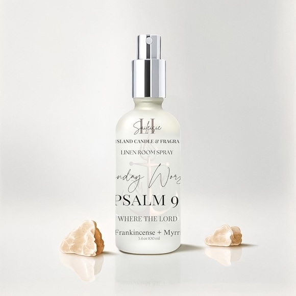 Sunday Worship Linen Room Spray | Frankincense + Myrrh | Bible Study 3.4oz - Picture 3 of 14